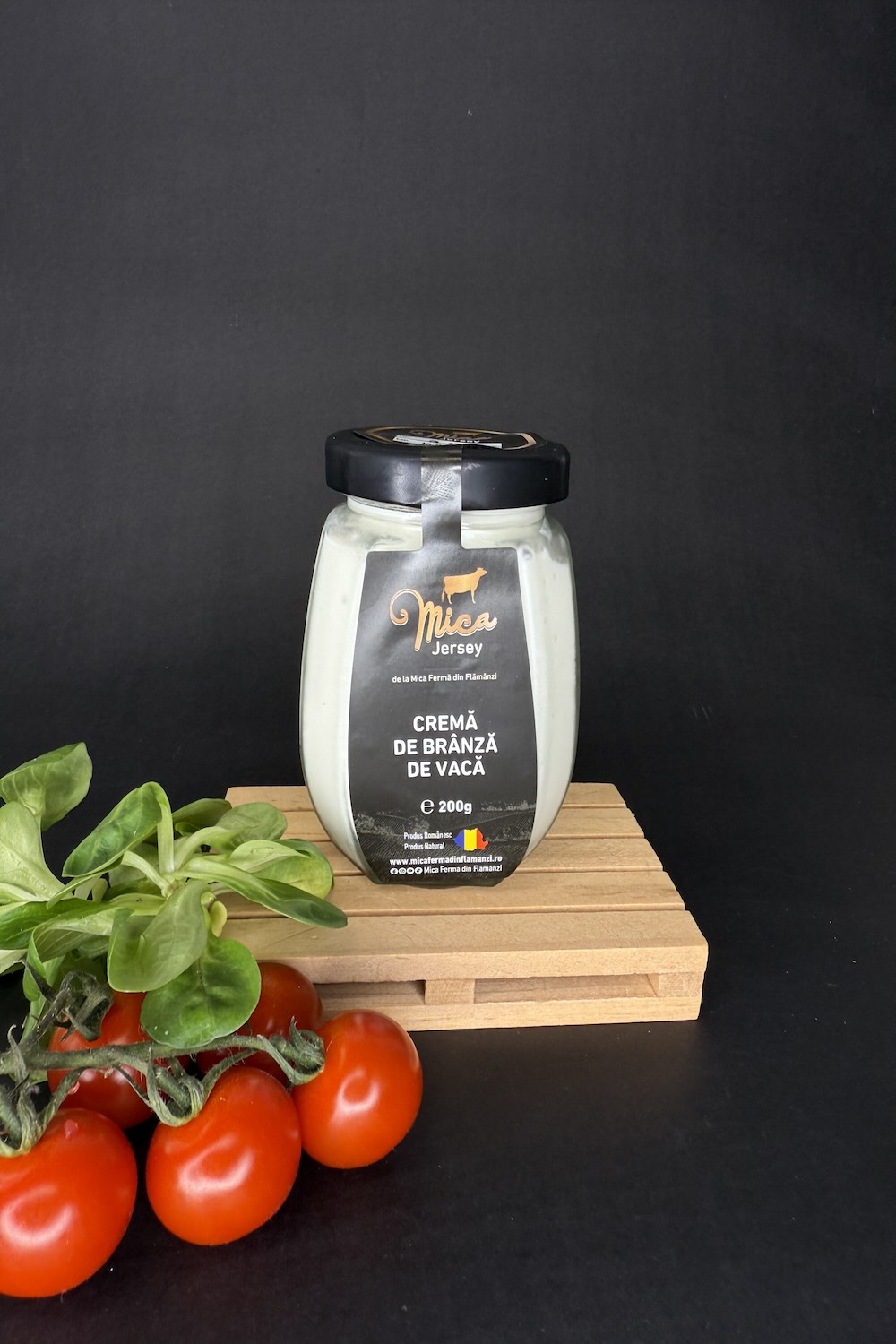 Cremă de brânză de vacă Cremă brânză simplă Mica Jersey 200 g - imagine 1